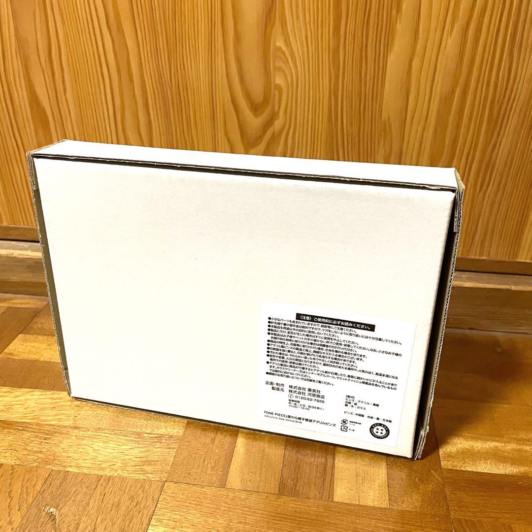 ワンピース　one piece 麦わら帽子　額装　アクリルピンズ　ルフィ　応募者