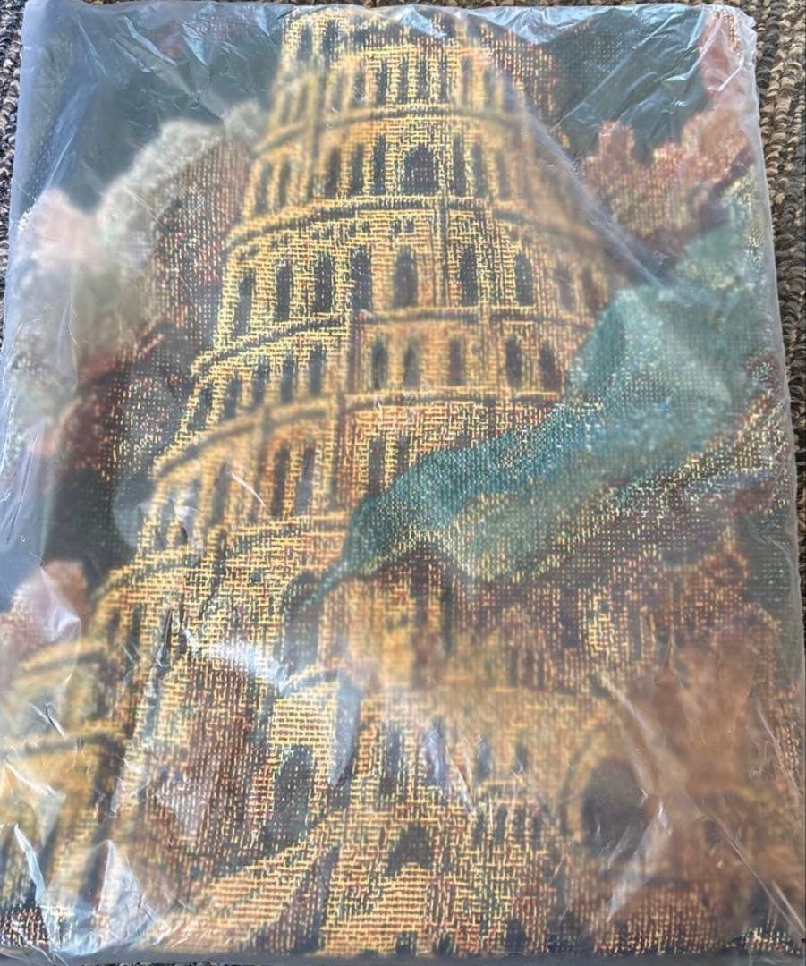 ミセスグリーンアップル　バベルの塔　 ランダムガチャ　ゴブラン織りマルチクロス