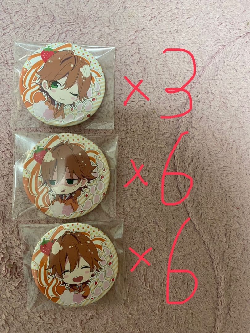 すとぷり　ジェル　缶バッジ