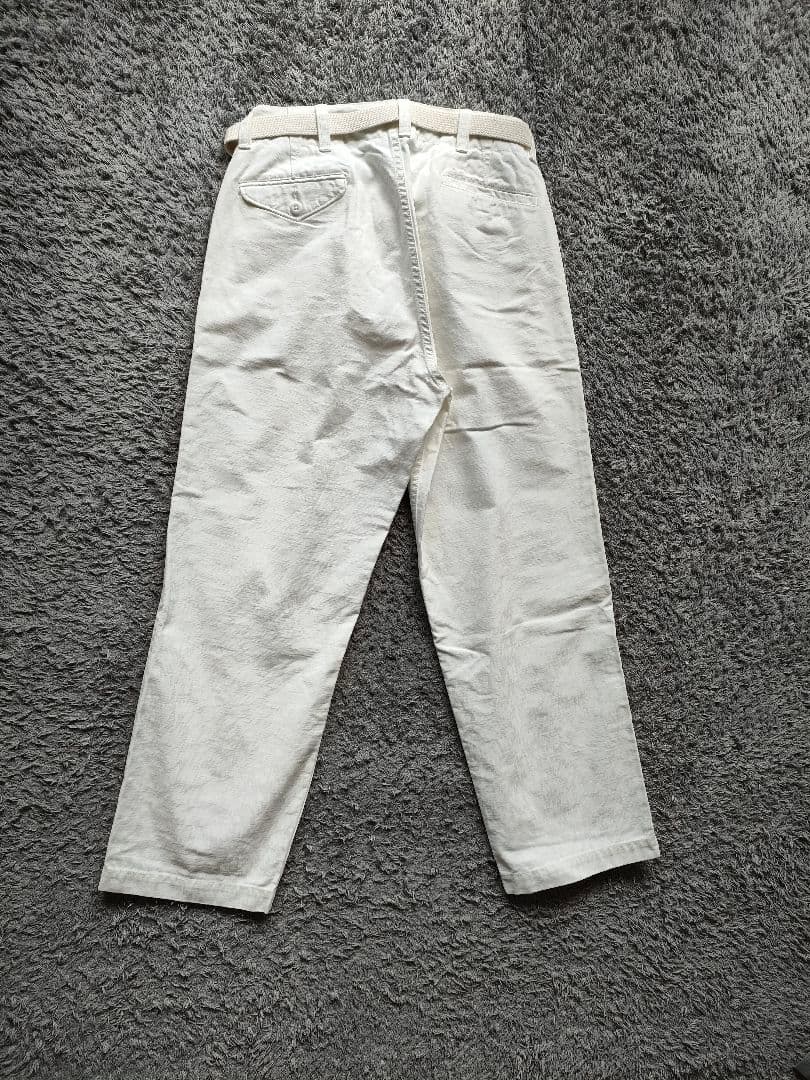 MASTER&Co. マスターアンドコー ガチャベルト付きチノパンツ