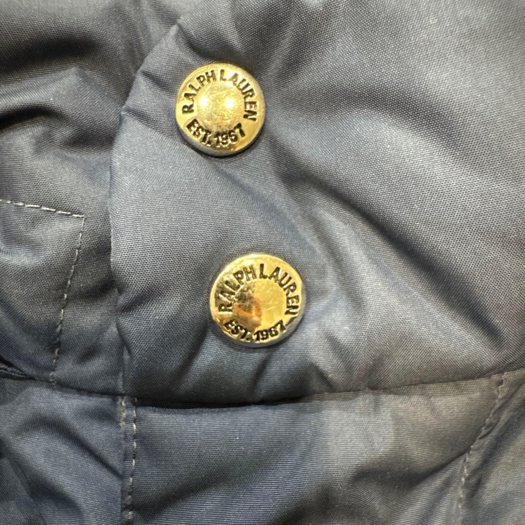 ポロラルフローレン　ネイビー　ダウンジャケット