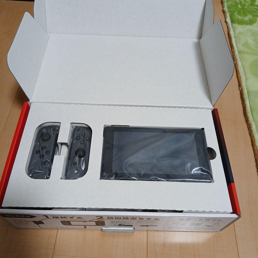 【美品】(箱あり)Nintendo Switch 本体 グレー中古品