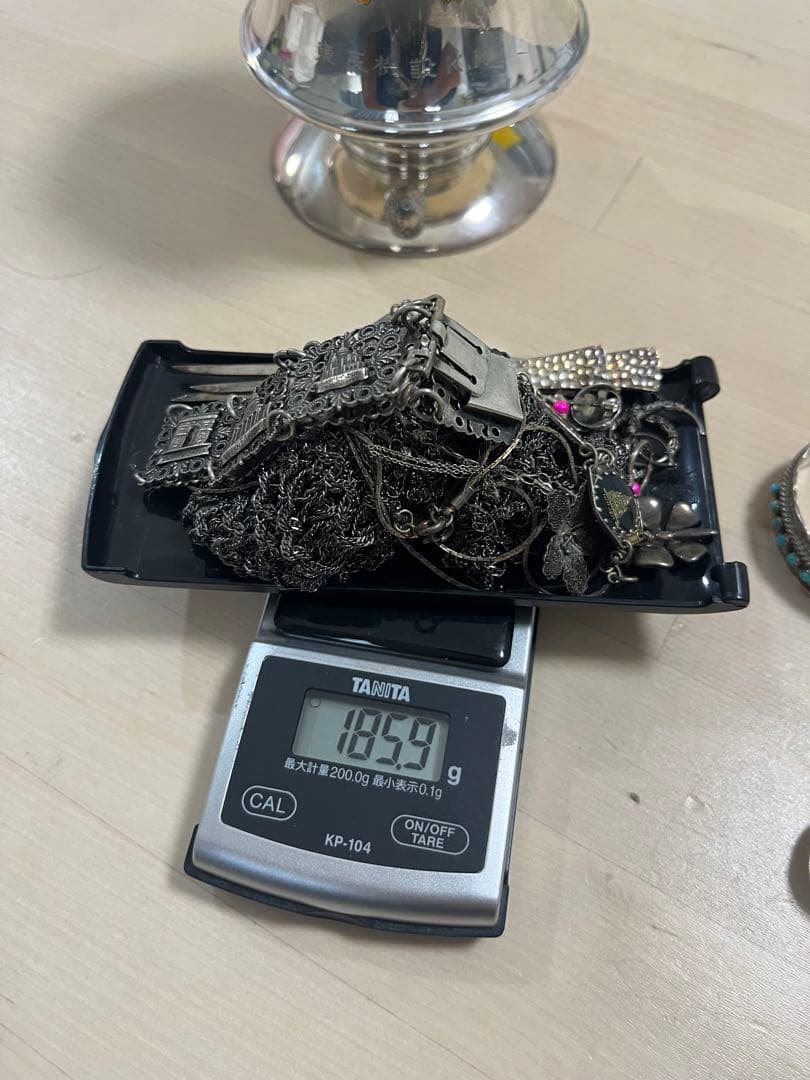 優勝杯とアクセサリーのまとめ！なんと総グラム500越え！