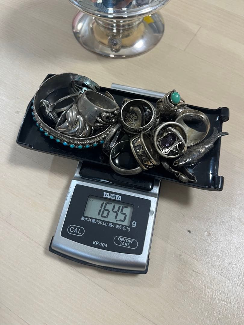 優勝杯とアクセサリーのまとめ！なんと総グラム500越え！