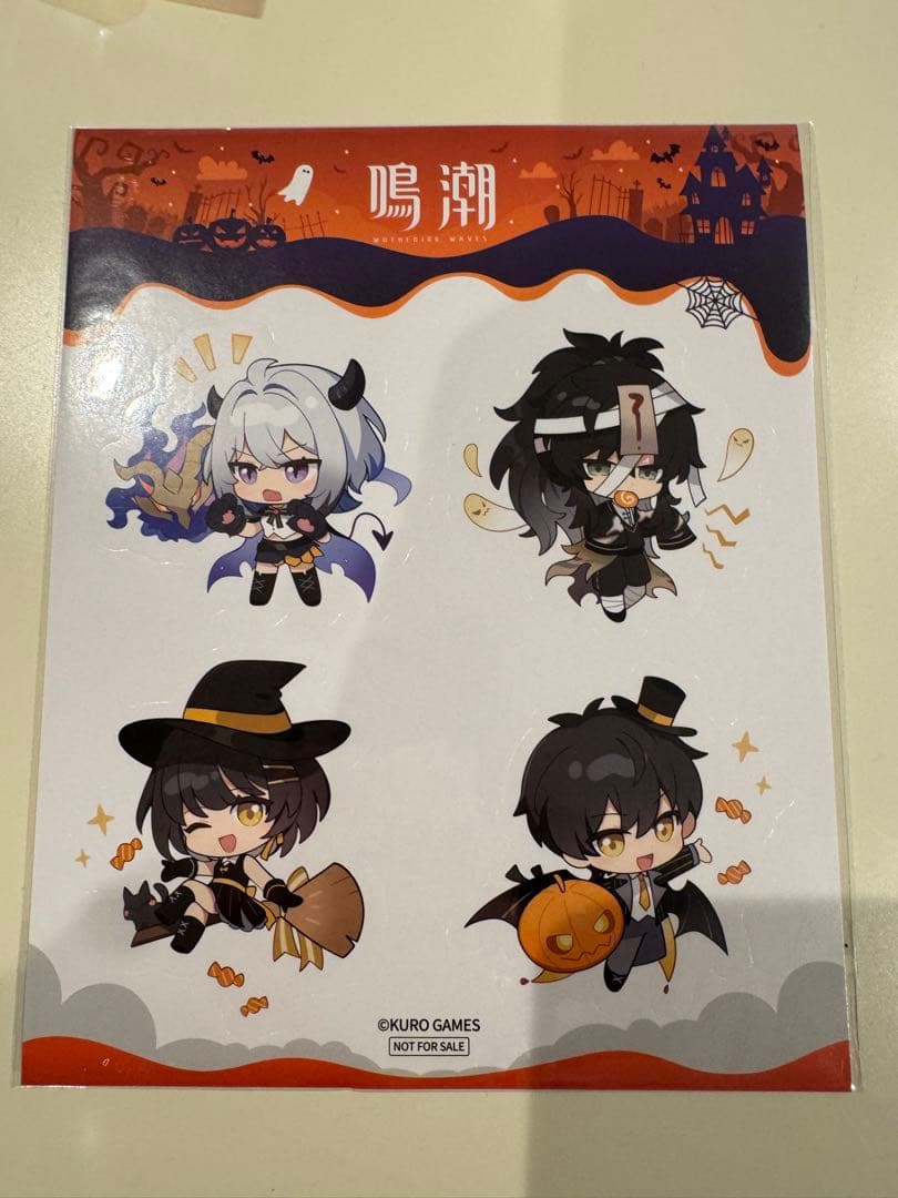 鳴潮 池ハロ　アクリルキーホルダー４種　ポストカード　ステッカー