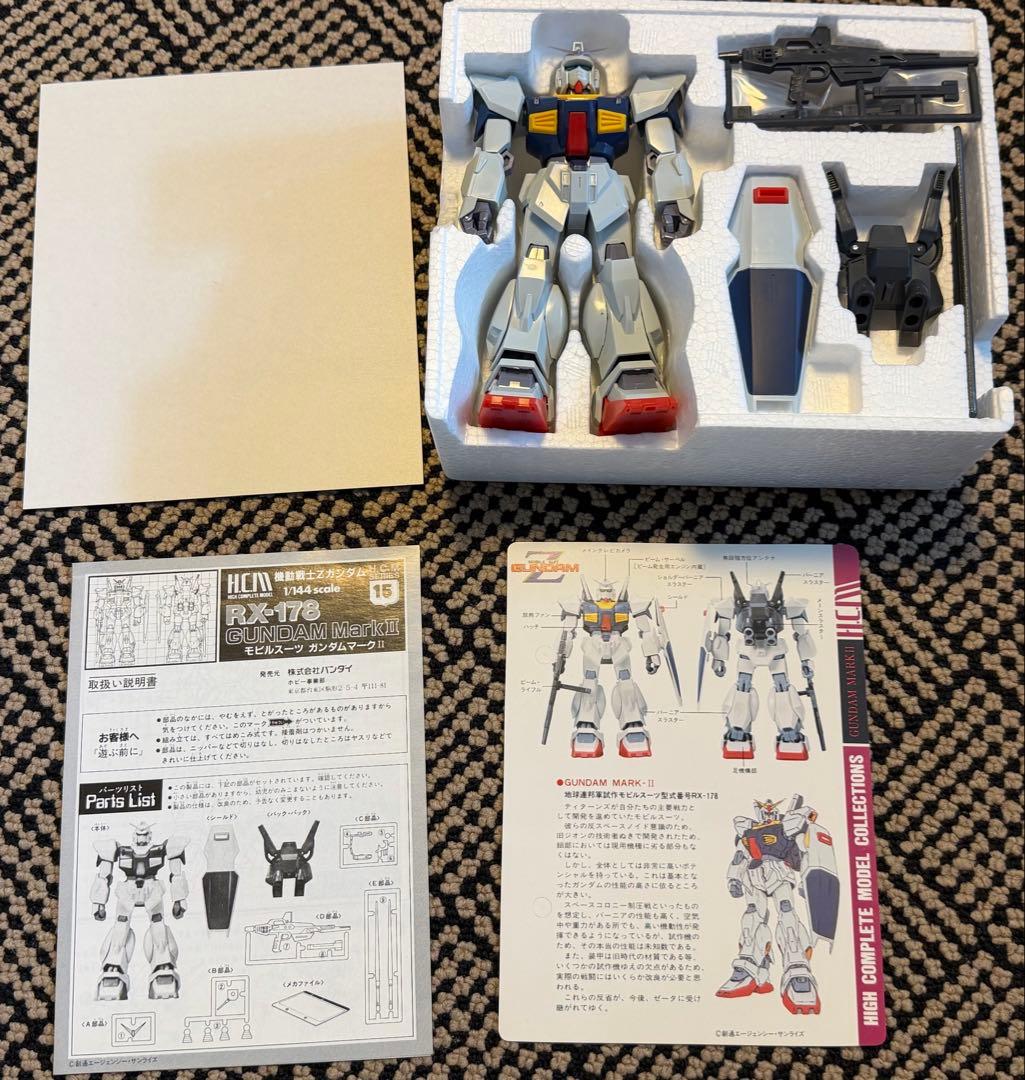 【未使用品2点】ハイコンプリートモデル Zガンダム　ガンダムMK-II