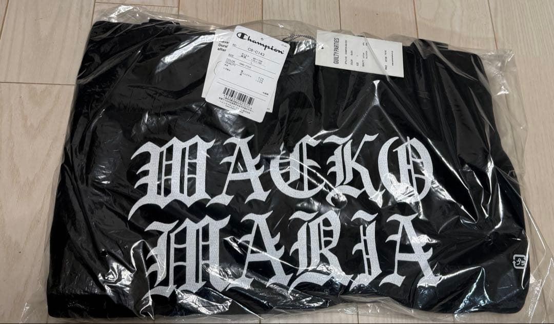 ワコマリア × チャンピオン REVERSE WEAVE スウェット パーカー