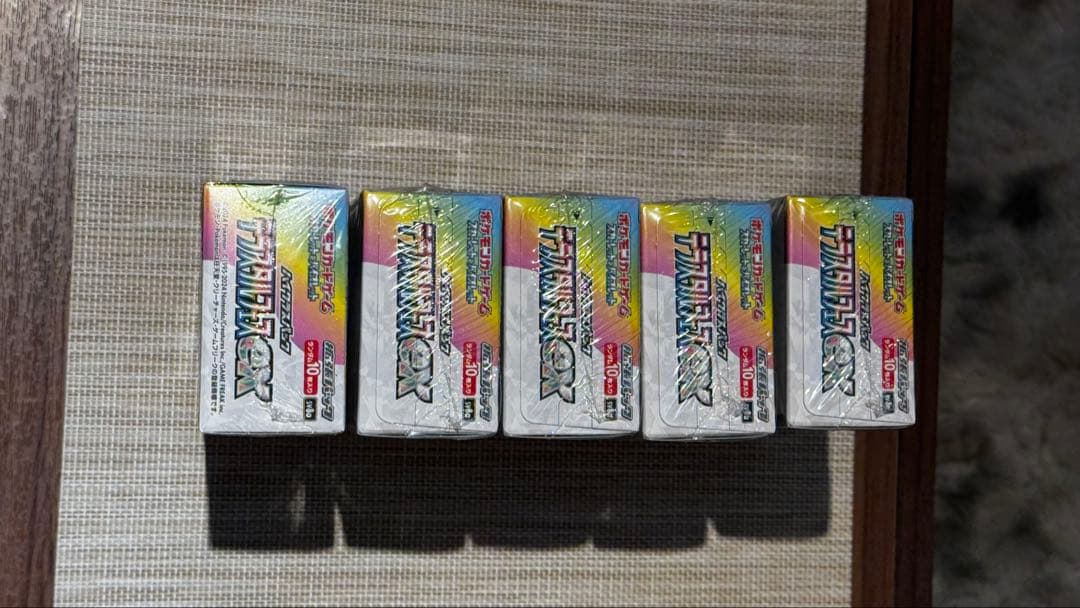 テラスタルフェスex box 新品未開封シュレック付き　 5個セット