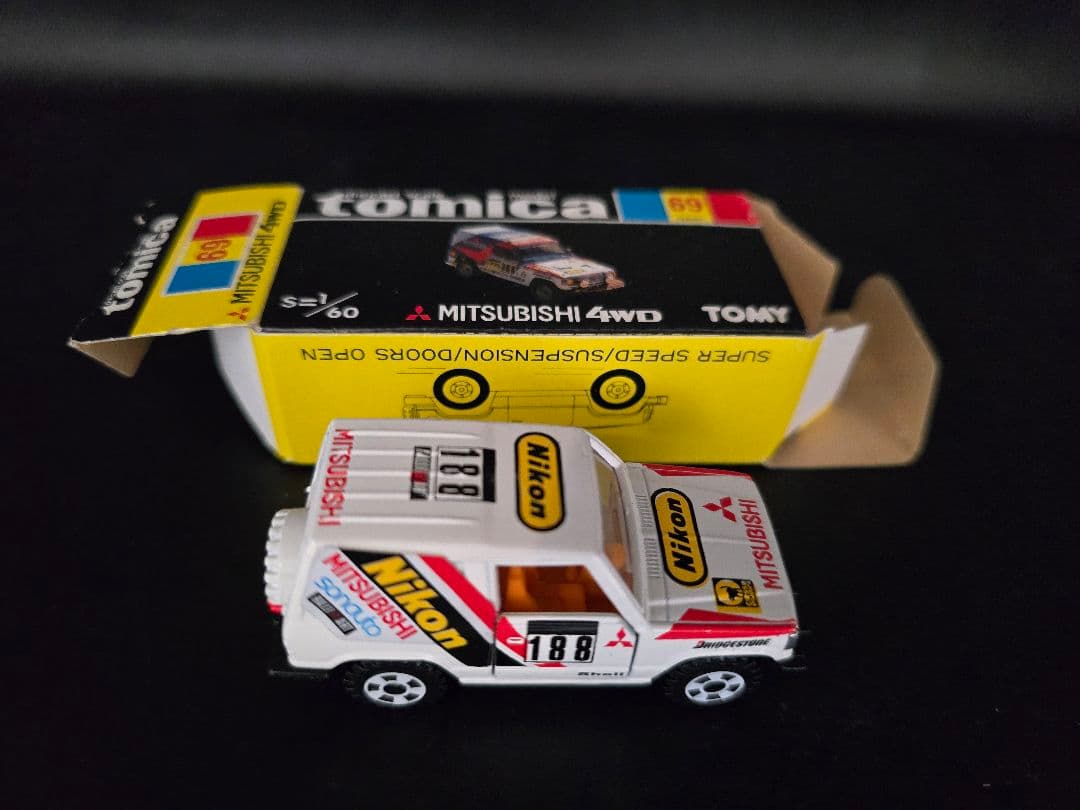 トミカ 69-4 三菱自動車特注 三菱パジェロ : #188 Nikon