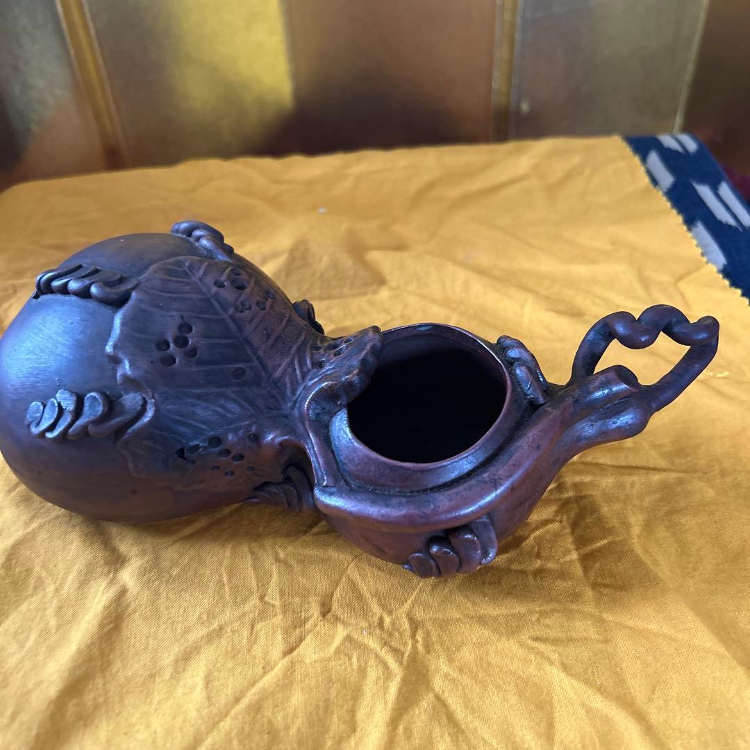 古備前　希少　手煉　根付　瓢箪骨董品　店じまいSALE中