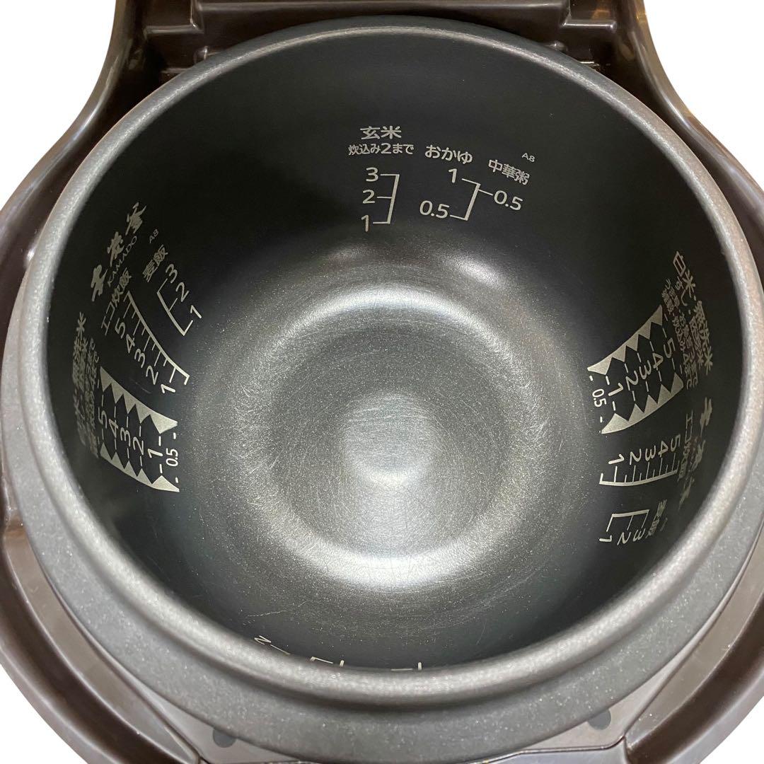 【美品】三菱炊飯器　本炭釜　KAMADO NJ-AW108-B