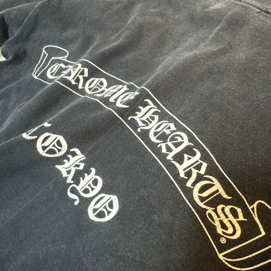 トップス Vintage Chrome Hearts horse fade t-shirt