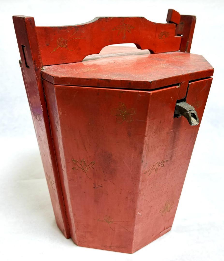 古琉球王国 朱塗沈金湯庫 タークー 錫茶壺 水注 茶道具 江戸 WWST001