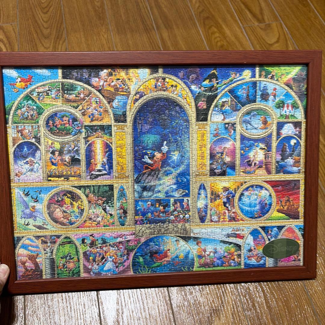 ディズニージグソーパズル 1000ピース フレーム付き 5つ(個別販売も可能)