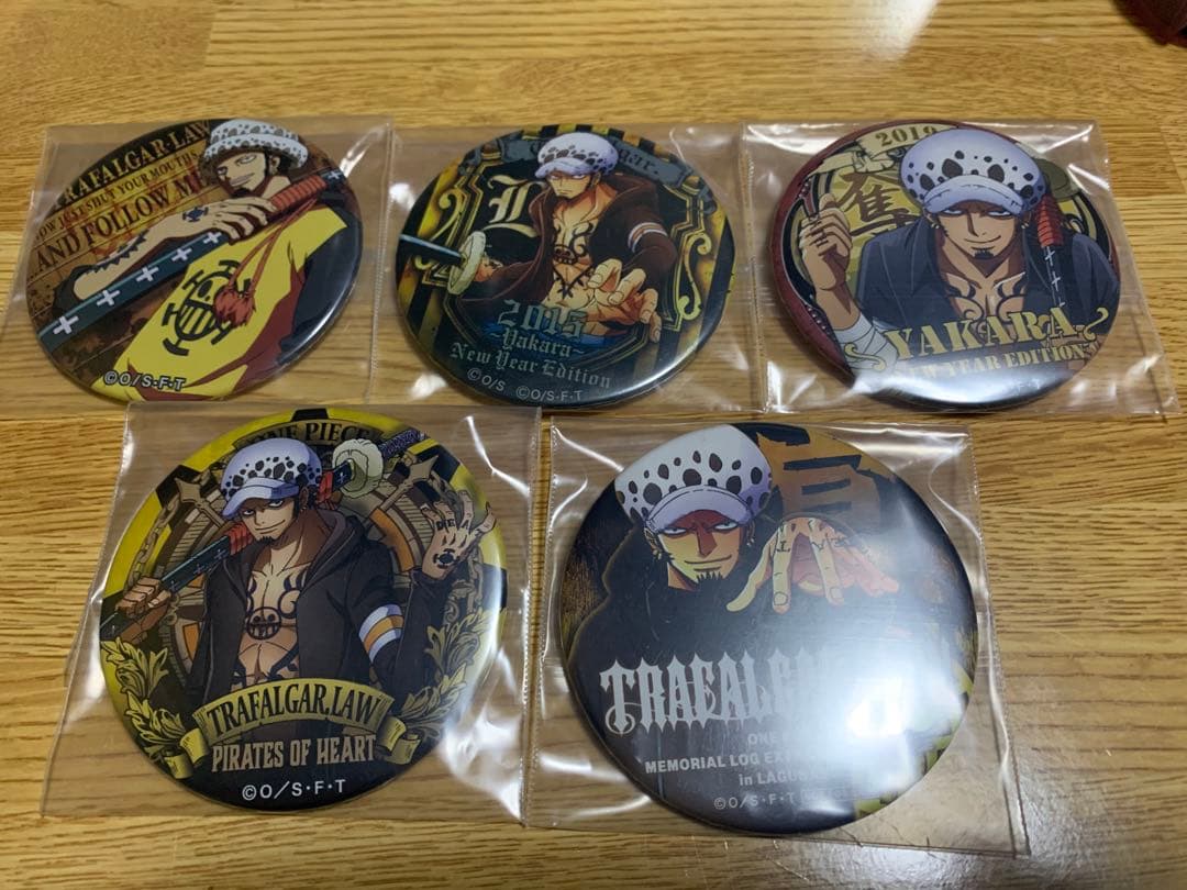 トラファルガー・ロー 缶バッジ セット