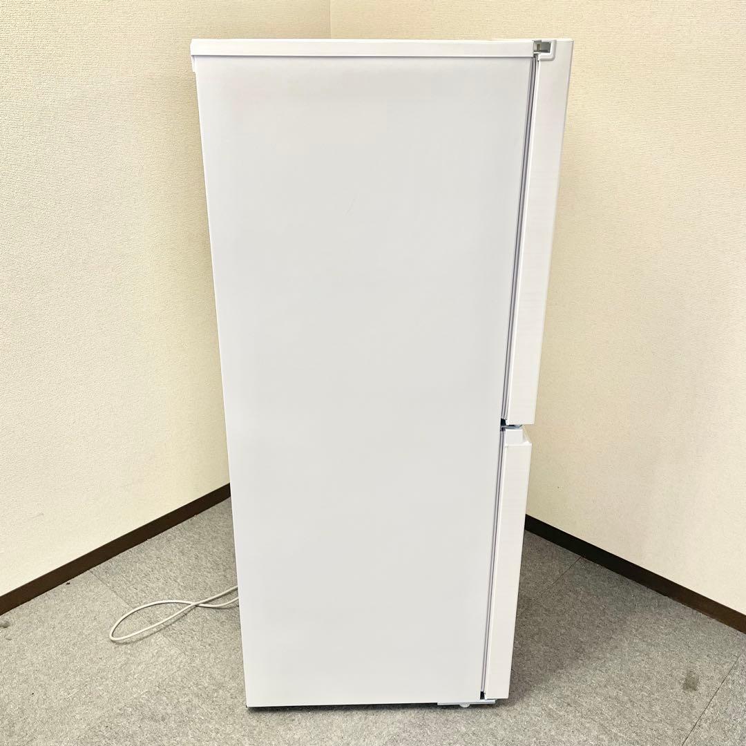 【美品】2024年 148L 冷凍冷蔵庫 ホワイト 左開きJR-SY15AL