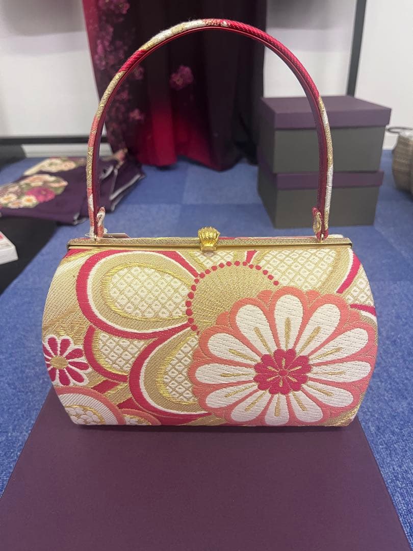 【大特価】 振袖　草履バック　フリーサイズ