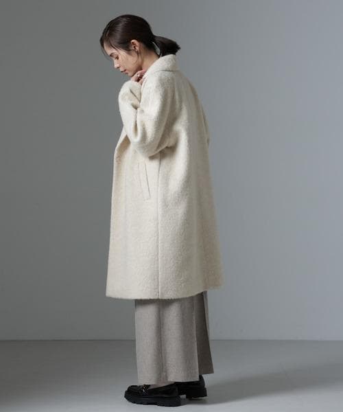 NANO universe ナノユニバースLA TORREシャギーコートUSED