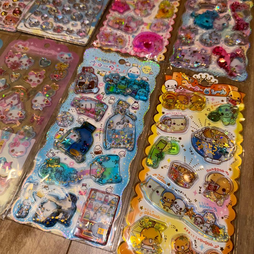 正規品 クロミ　あわわちゃん　うさぎ　ボンボンドロップシール 10点セット