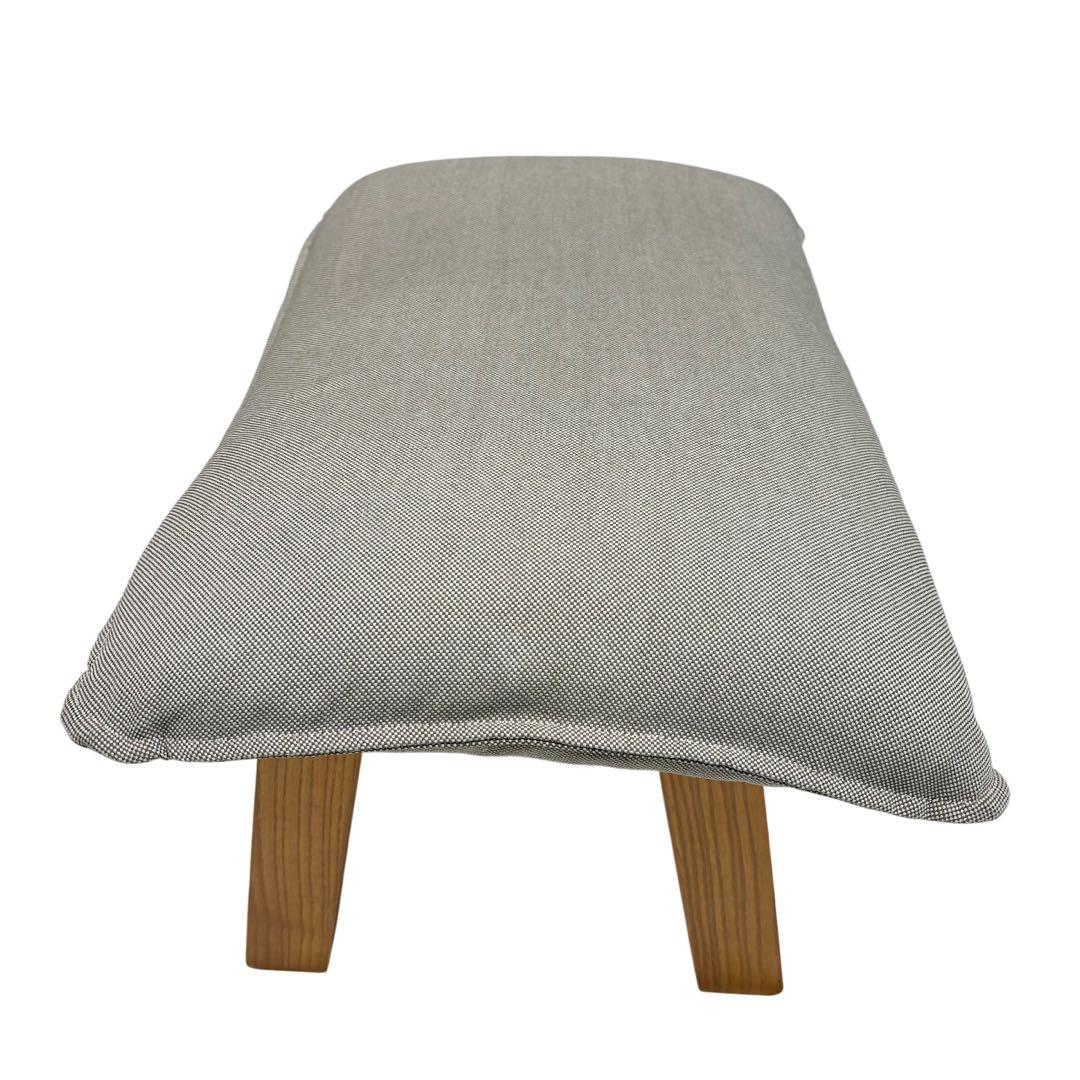 【美品】無印良品　ハイバックリクライニングソファ用「オットマン」