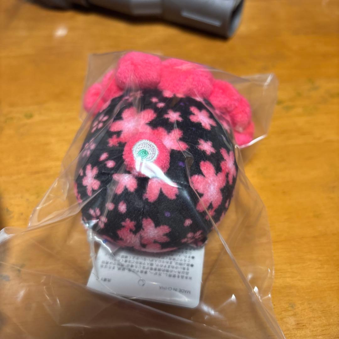 ロールお手玉桜ブラック（販売終了レア品）