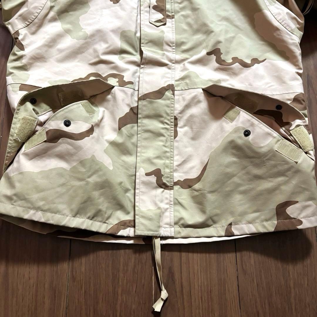 M-R 良品 米軍実物 ECWCS GEN1 ゴアテックスパーカー デザートカモ