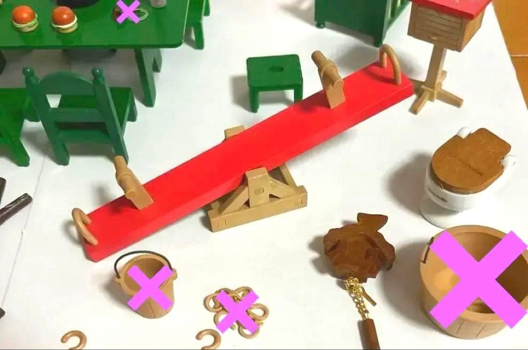 シルバニアファミリー　初期ハウス　家具、台所、など