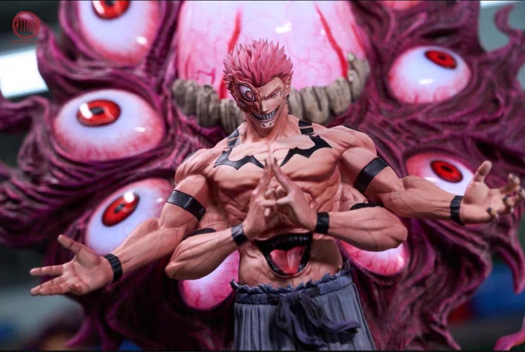 呪術廻戦　両面宿儺　ガレージキッド　フィギュア　MAX版　完成品