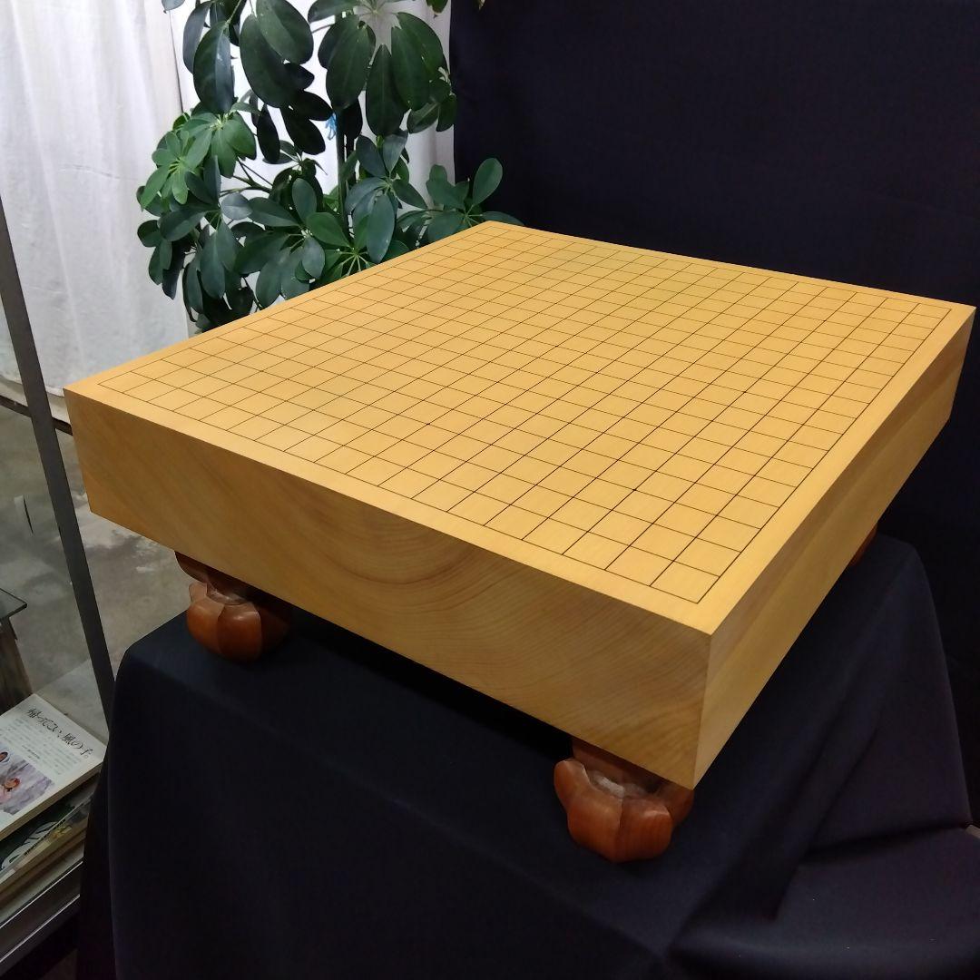 【桂　3寸碁盤　木裏】