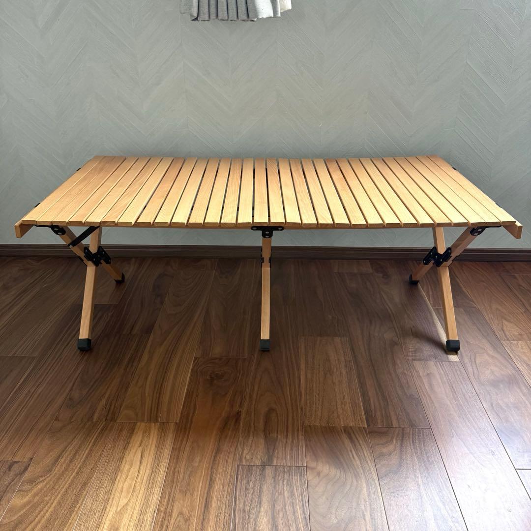 TOMOUNT ウッドロールトップテーブル Lサイズ