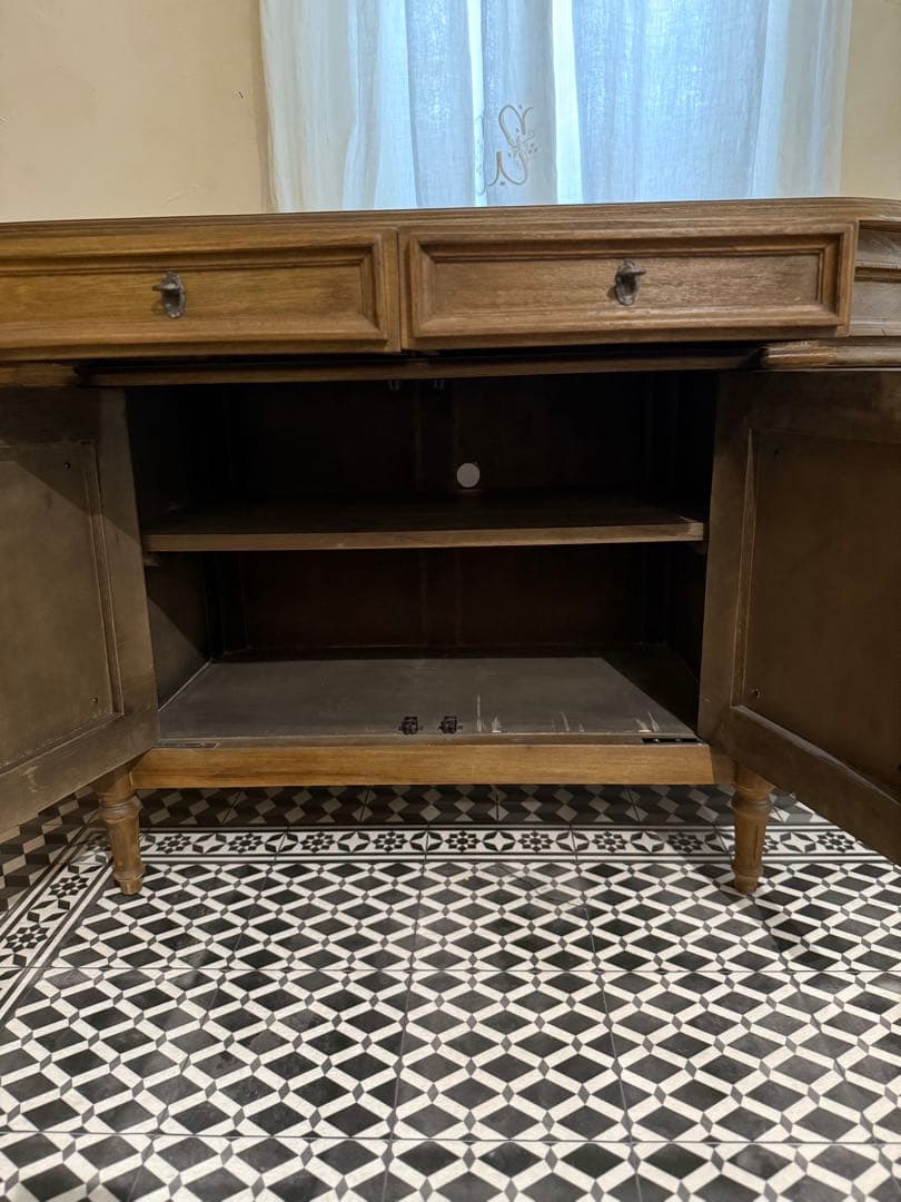 フレンチ キャビネット サイドボード テレビボード アンティーク　フランス