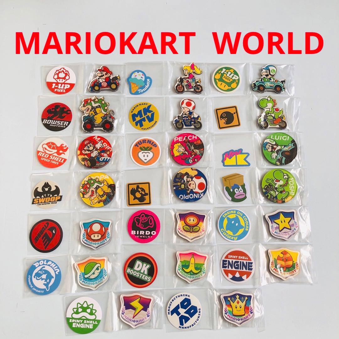 マリオカートワールドキャラマグネッツ　全２０種コンプリートセット