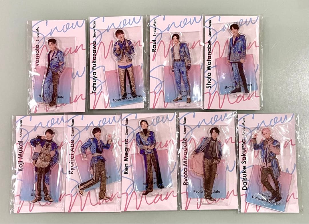 アクスタfest アクリルスタンド　Man 全員