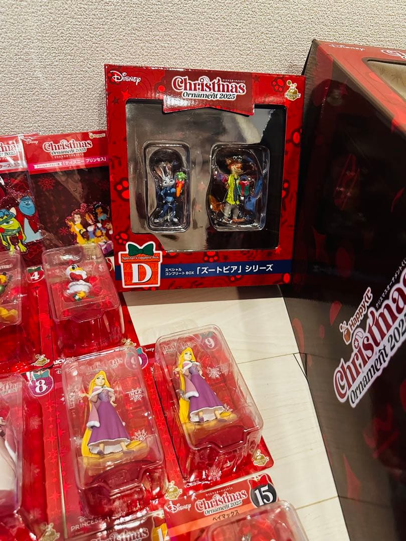【まとめ LAST賞】ハッピーくじ ディズニー クリスマスオーナメント