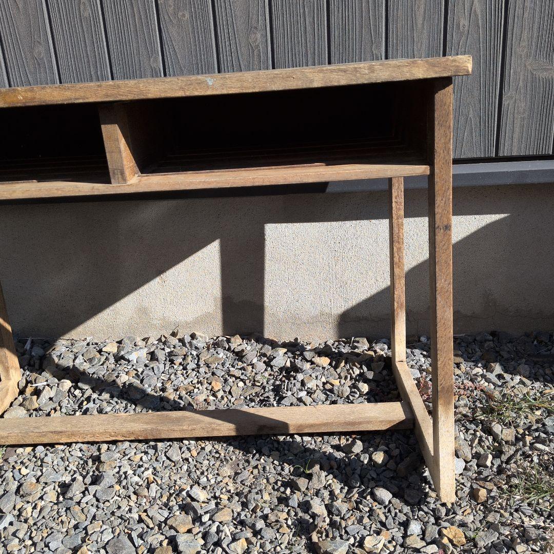 木製 文机 引き出し レトロ家具 アンティーク 学習机