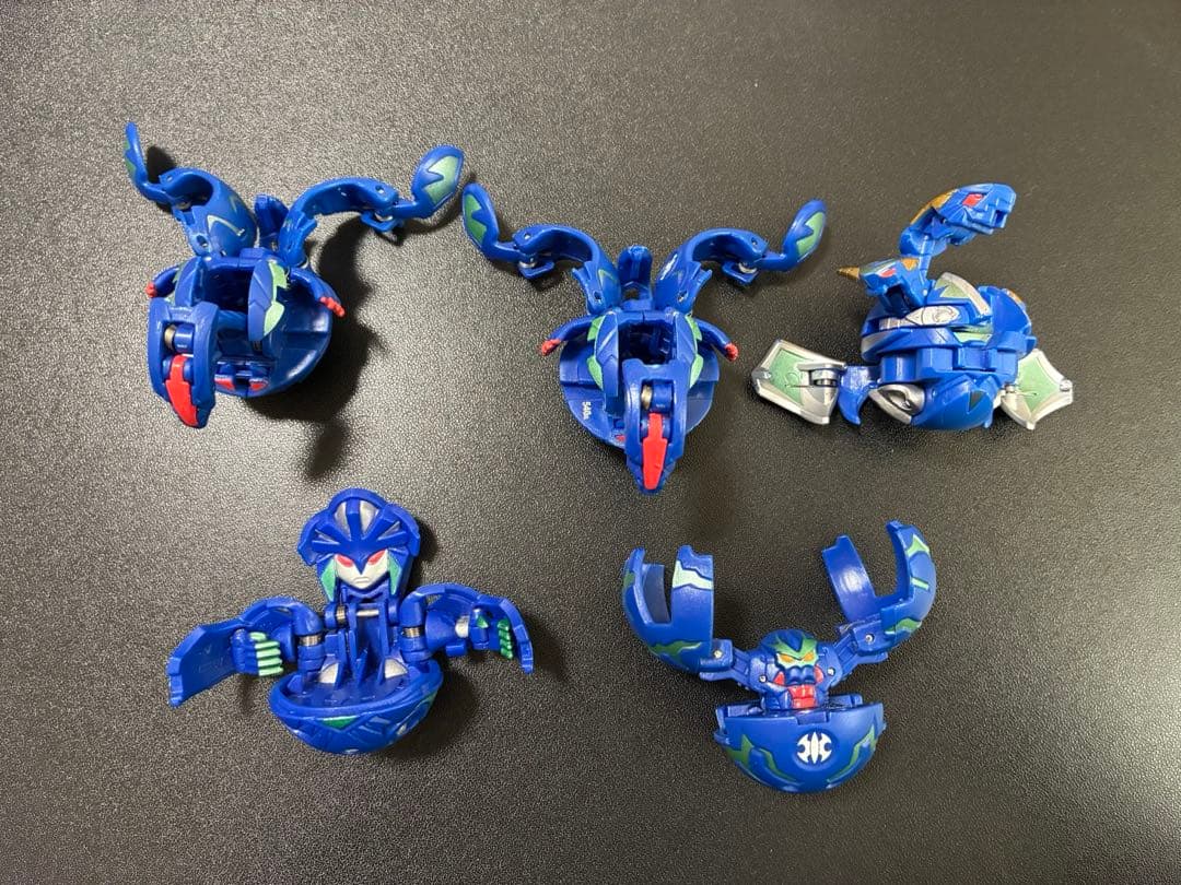 爆丸　バクガン　水属性　アクアナイトパーシヴァル　他　５個セット　まとめ売り