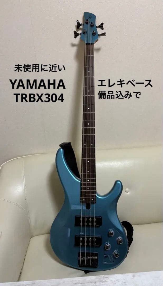 Yamaha エレキベース メタリックブルーTRBX304
