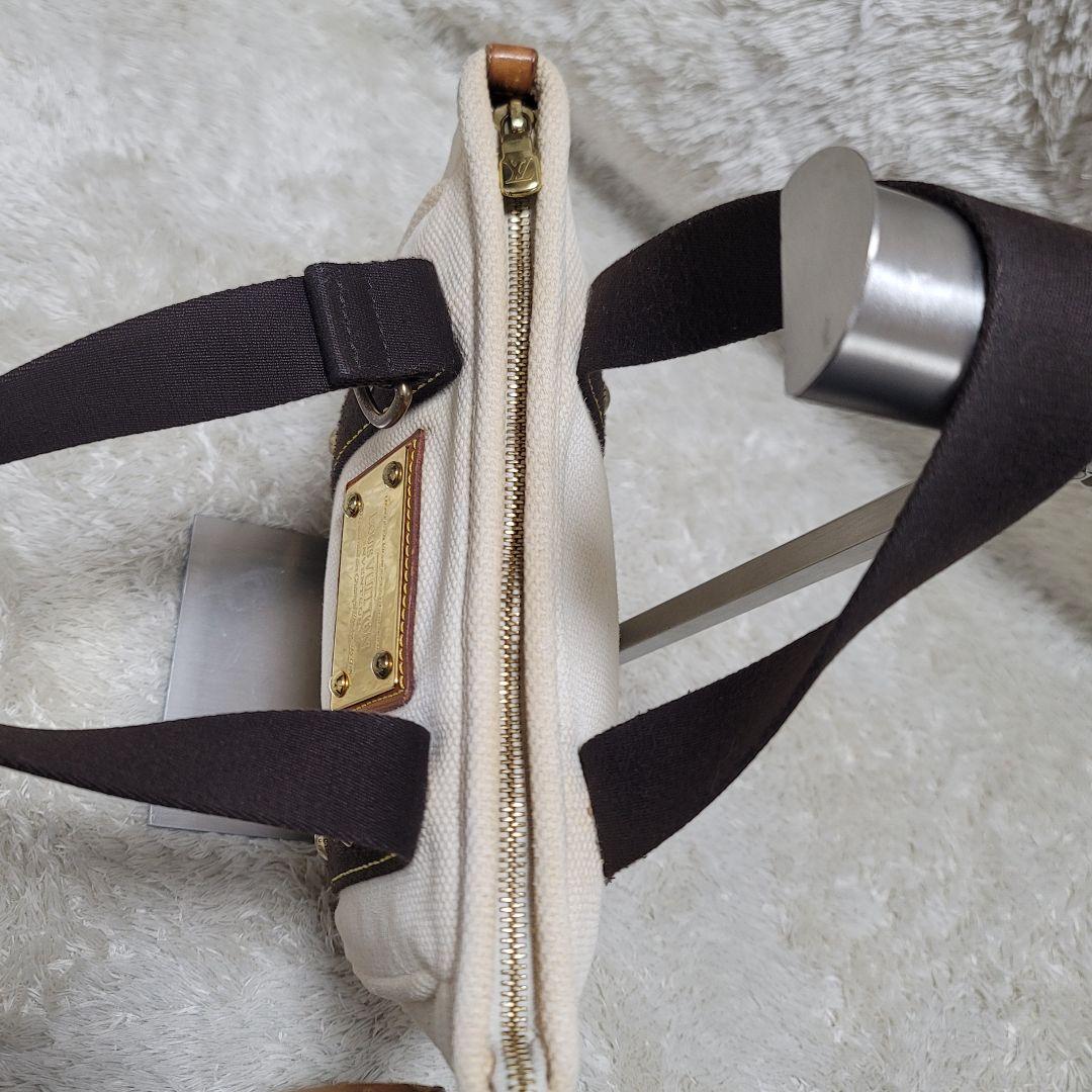 ルイヴィトン アンティグア カバ PM ハンドバッグ ホワイト ブラウン