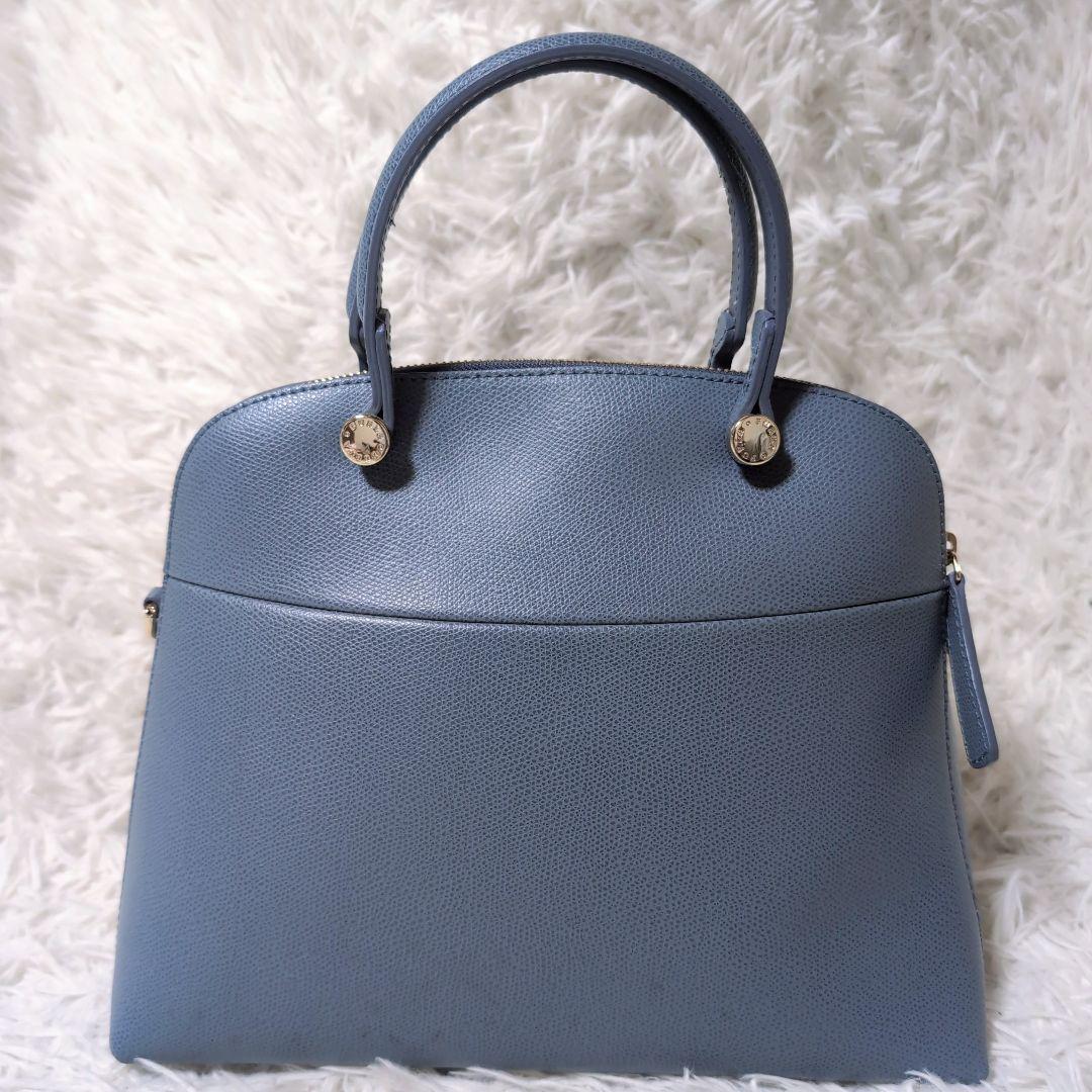 極美品✨️フルラ パイパー 2way本革ショルダー ハンドバッグ 南京錠 袋