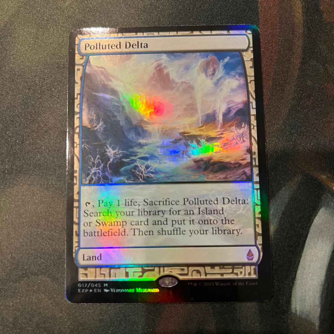 MTG 汚染された三角州 foil英語1枚