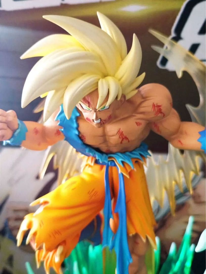 ドラゴンボール 孫悟空 ガレキ ガレージキット スタチューX①③⑨