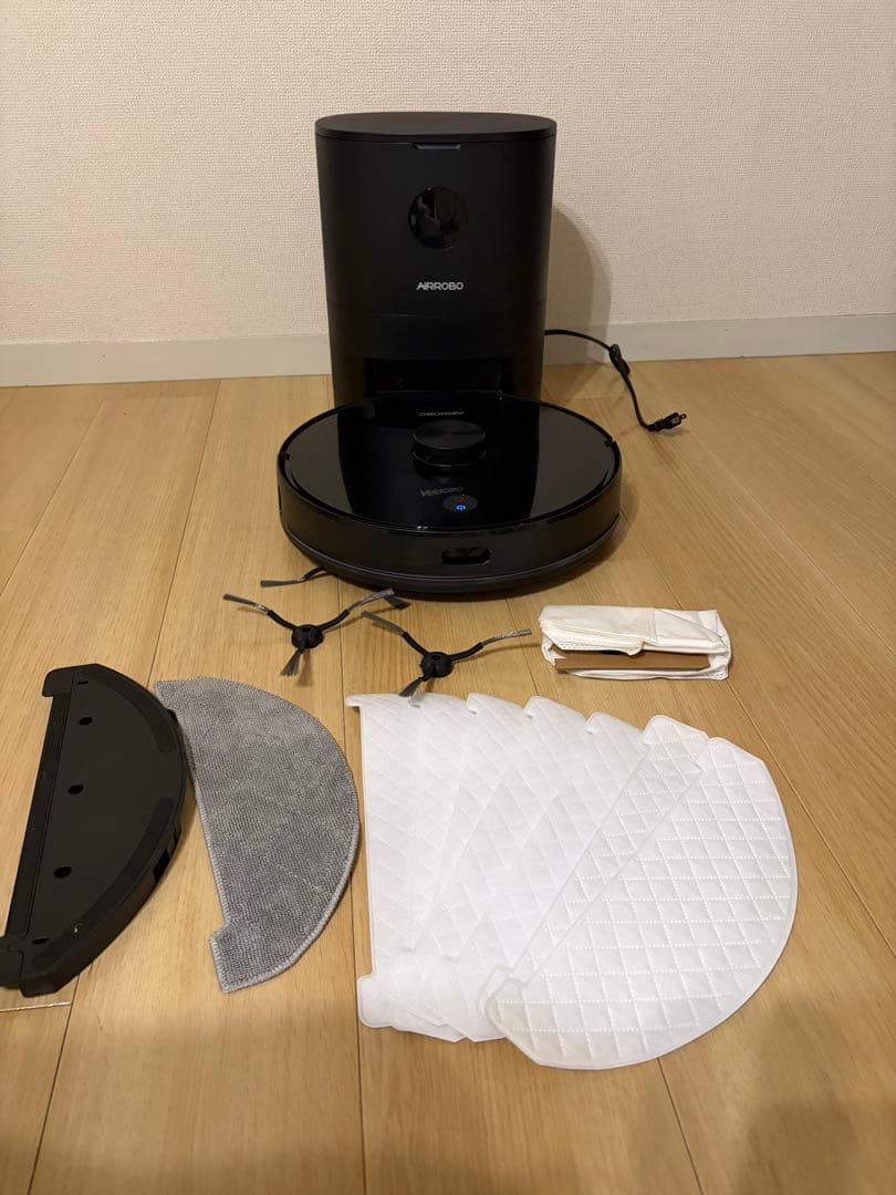 AIRROBO ロボット掃除機 本体（ジャンク品）+取替部品