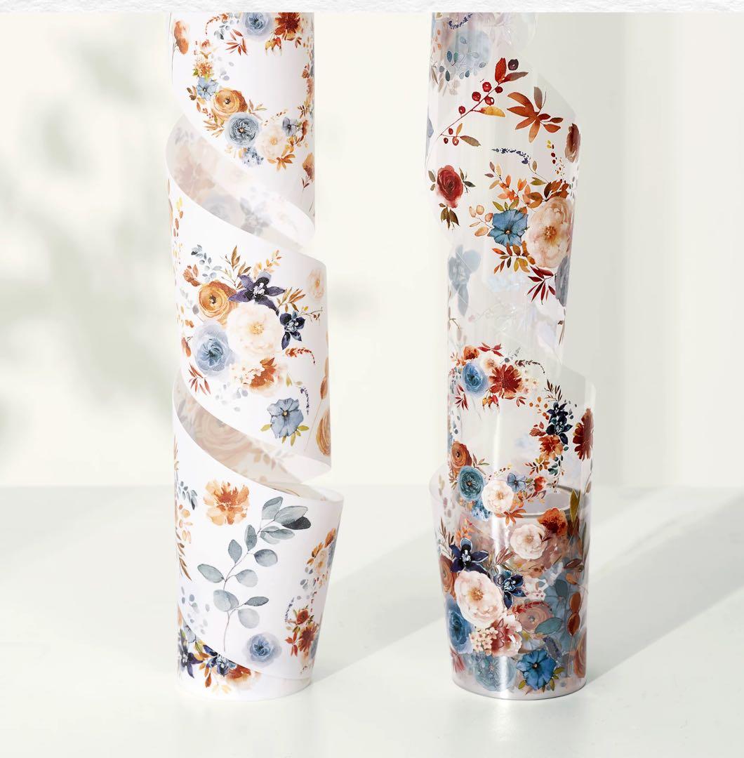 ⭐️SALE⭐️WT《与花邂逅》海外マスキングテープ　マステ