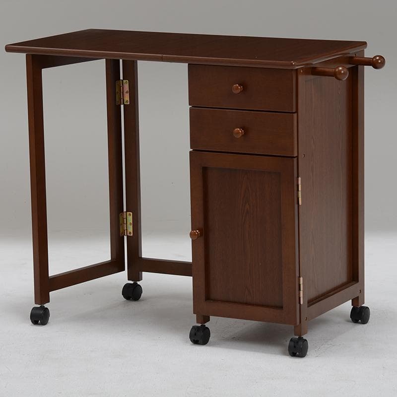 折りたたみ デスク&折りたたみチェアー　サイドチェスト