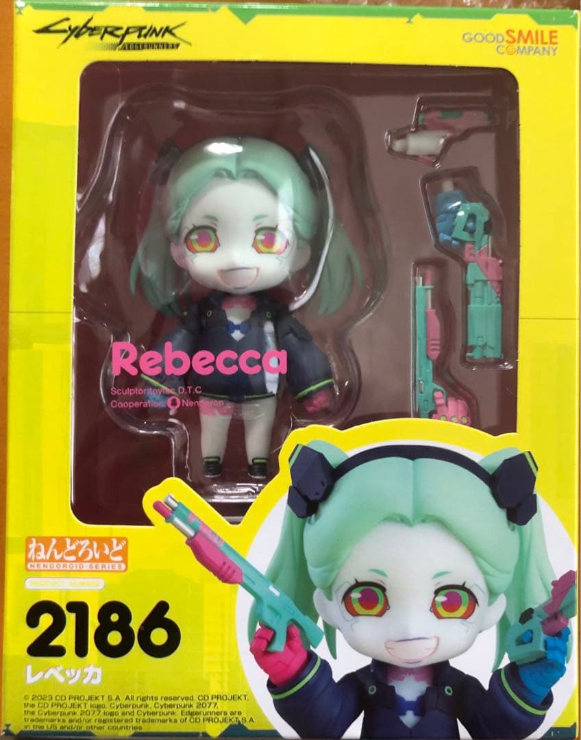 【送料込】ねんどろいど サイバーパンク レベッカ フィギュア【匿名配送】