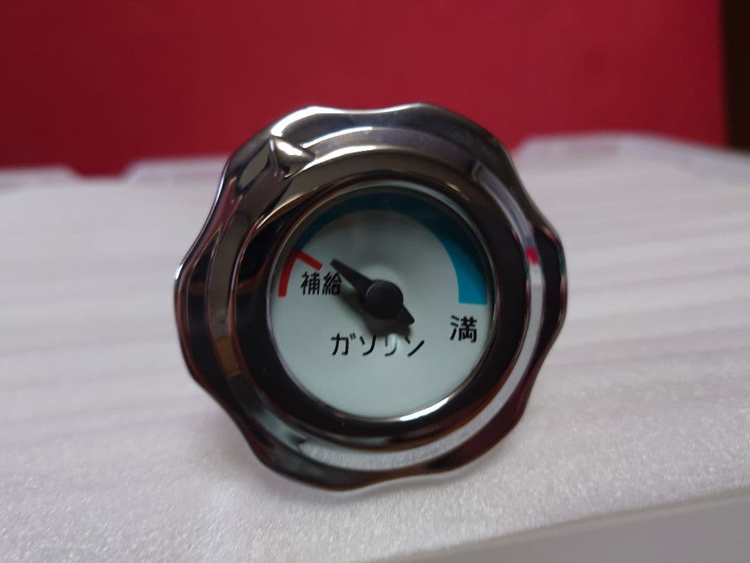 ホンダ純正品　シャリー ダックス モンキー カブ 燃料ゲージ　フューエル メッキ