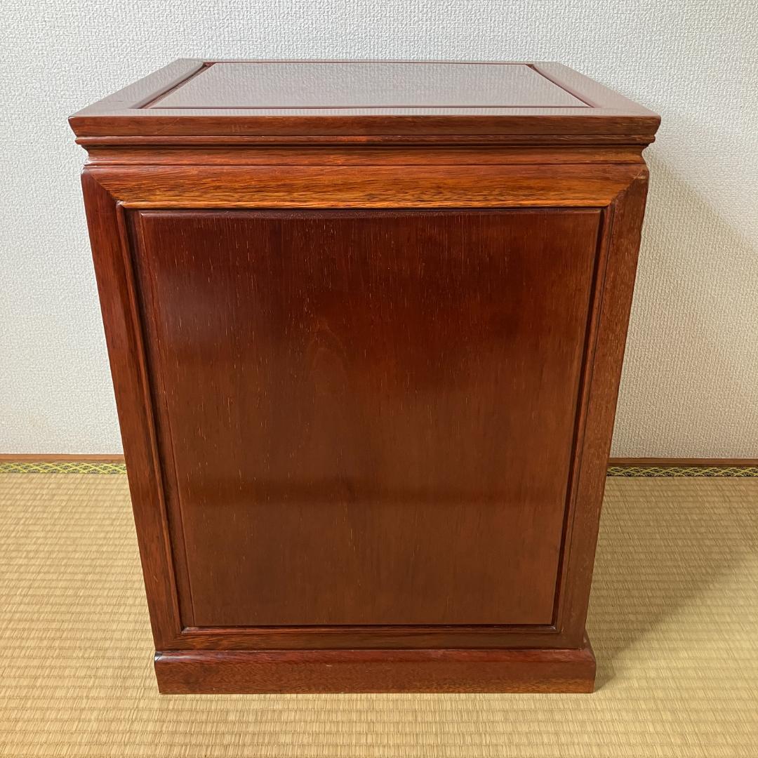 【高級】木製 レトロアンティーク 6段サイドキャビネット