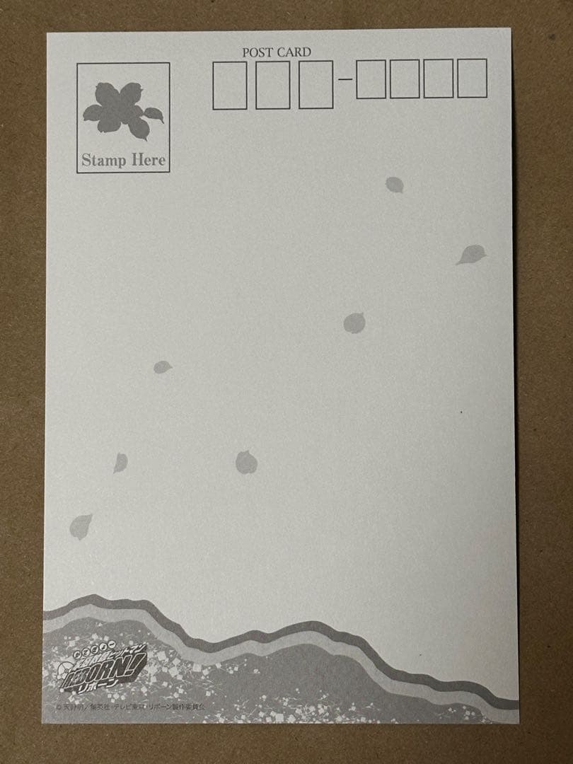 家庭教師ヒットマンリボーン　ツナ　沢田綱吉　ポストカード