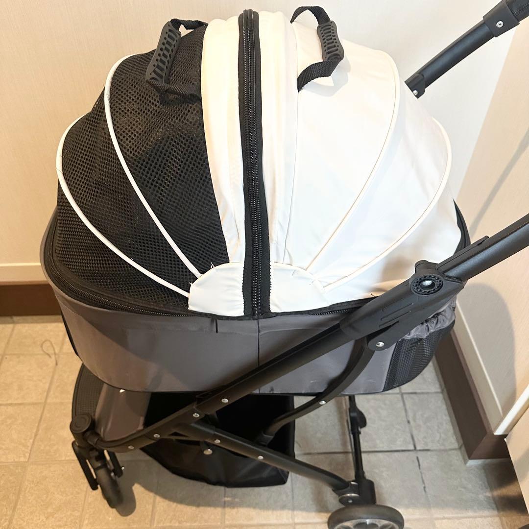 Pandaloli ペットカート メッシュ窓付き