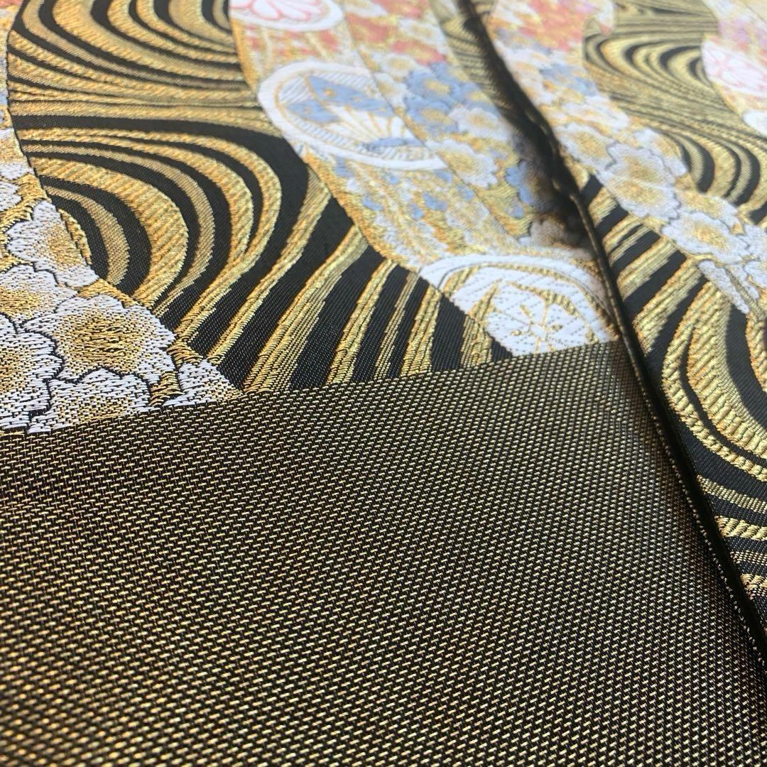 振袖 帯 2点セット 成人式 結婚式 正絹 セレモニー 赤 ボルドー 華やか